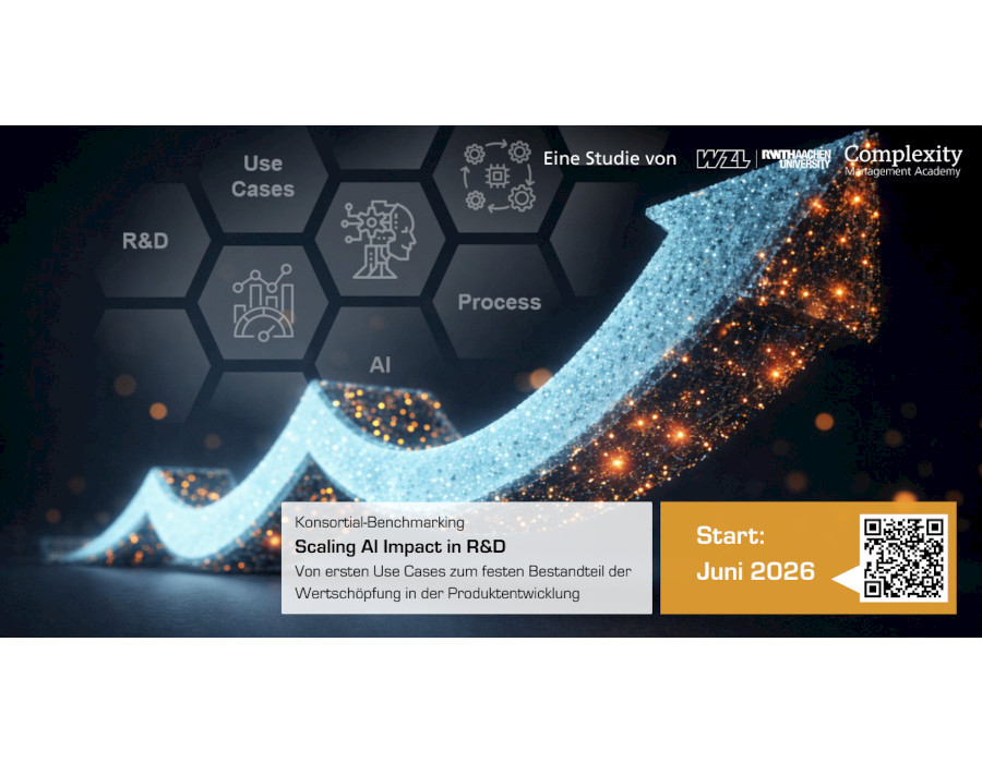 Start unserer neuen Konsortial-Benchmarking Studie "Scaling AI Impact in R&D"