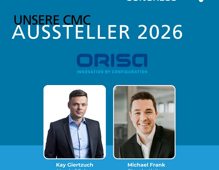 Aussteller beim CMC 2026: ORISA Software GmbH!